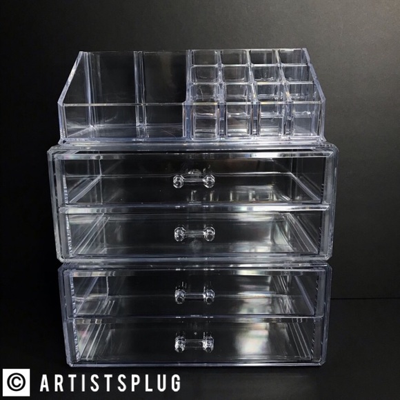 ONE LEFT!🌟 ACRYLIC MAKEUP DRAWER ORGANIZER SET 3 - Picture 3 of 7